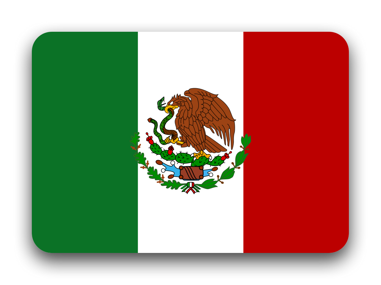 Mexico Flag - YeahIPTV Best IPTV Subscription in Mexico
